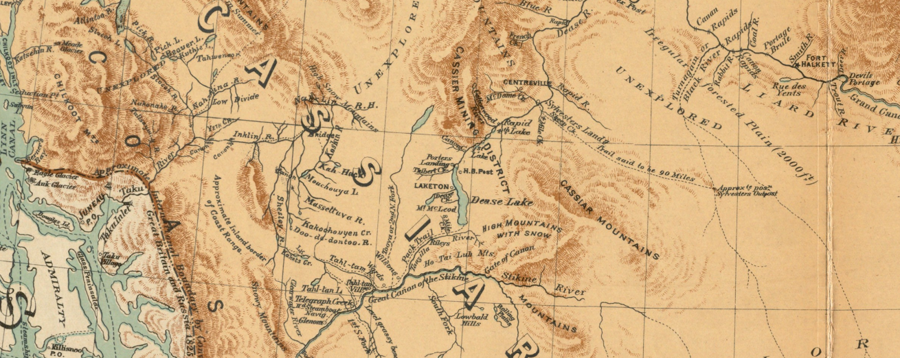 Cassiar region circa 1893
