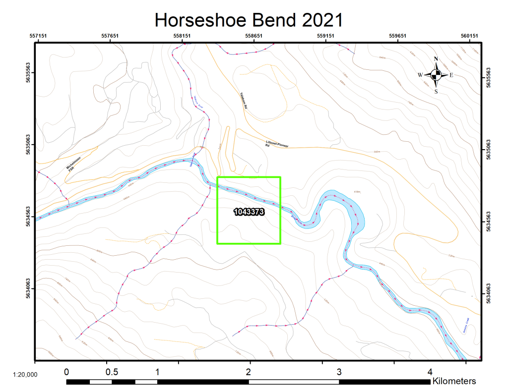 Horseshoe bend claim