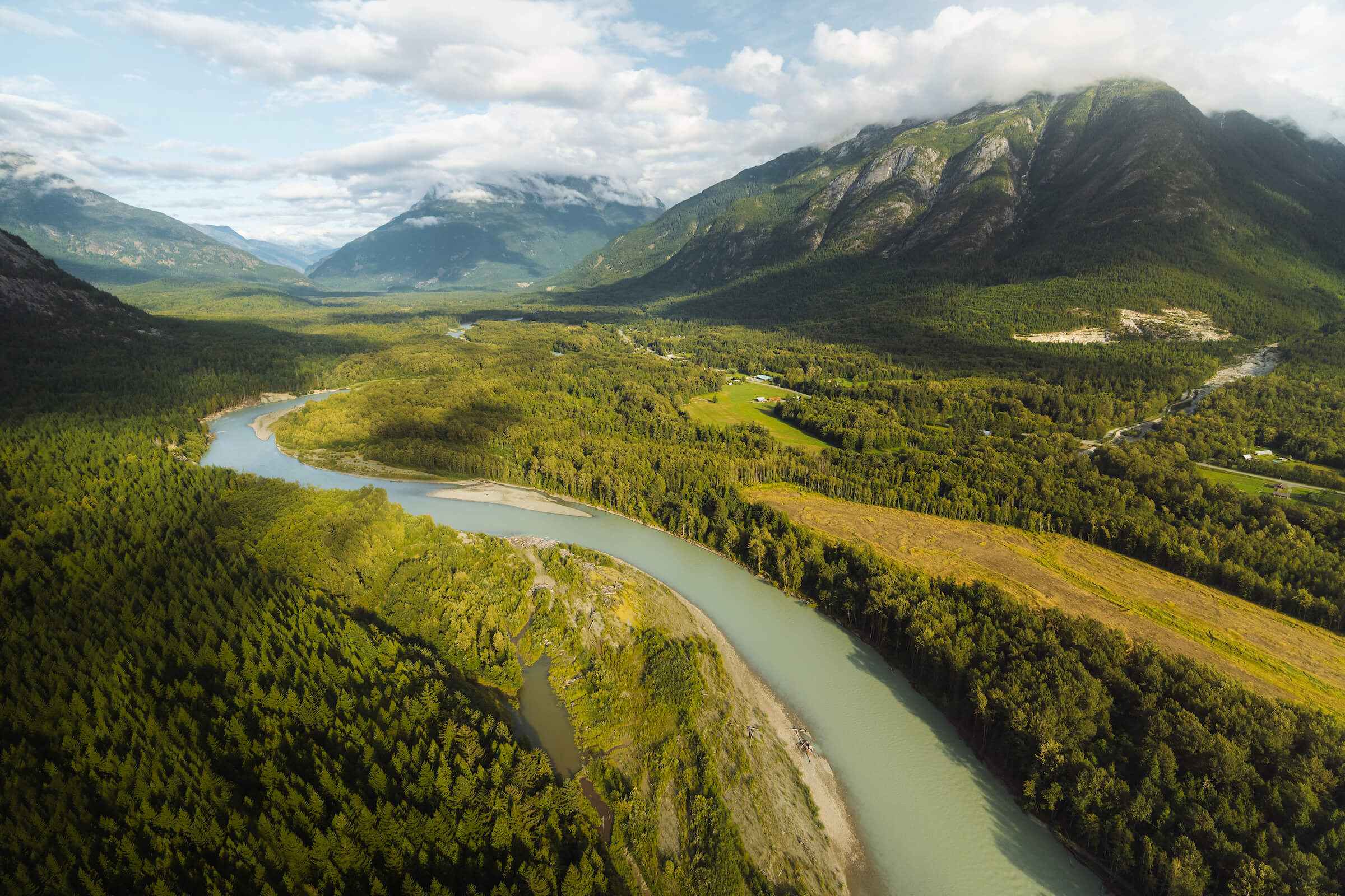 Cariboo, Kootenays, Thompson